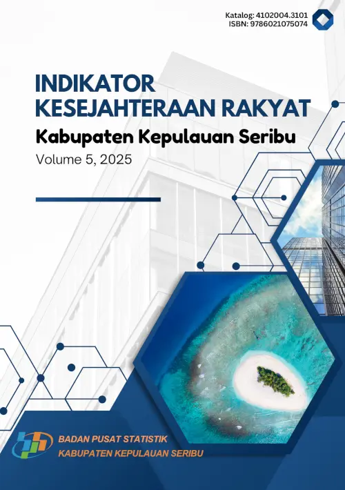 Indikator Kesejahteraan Rakyat Kabupaten Kepulauan Seribu, Volume 5, 2025